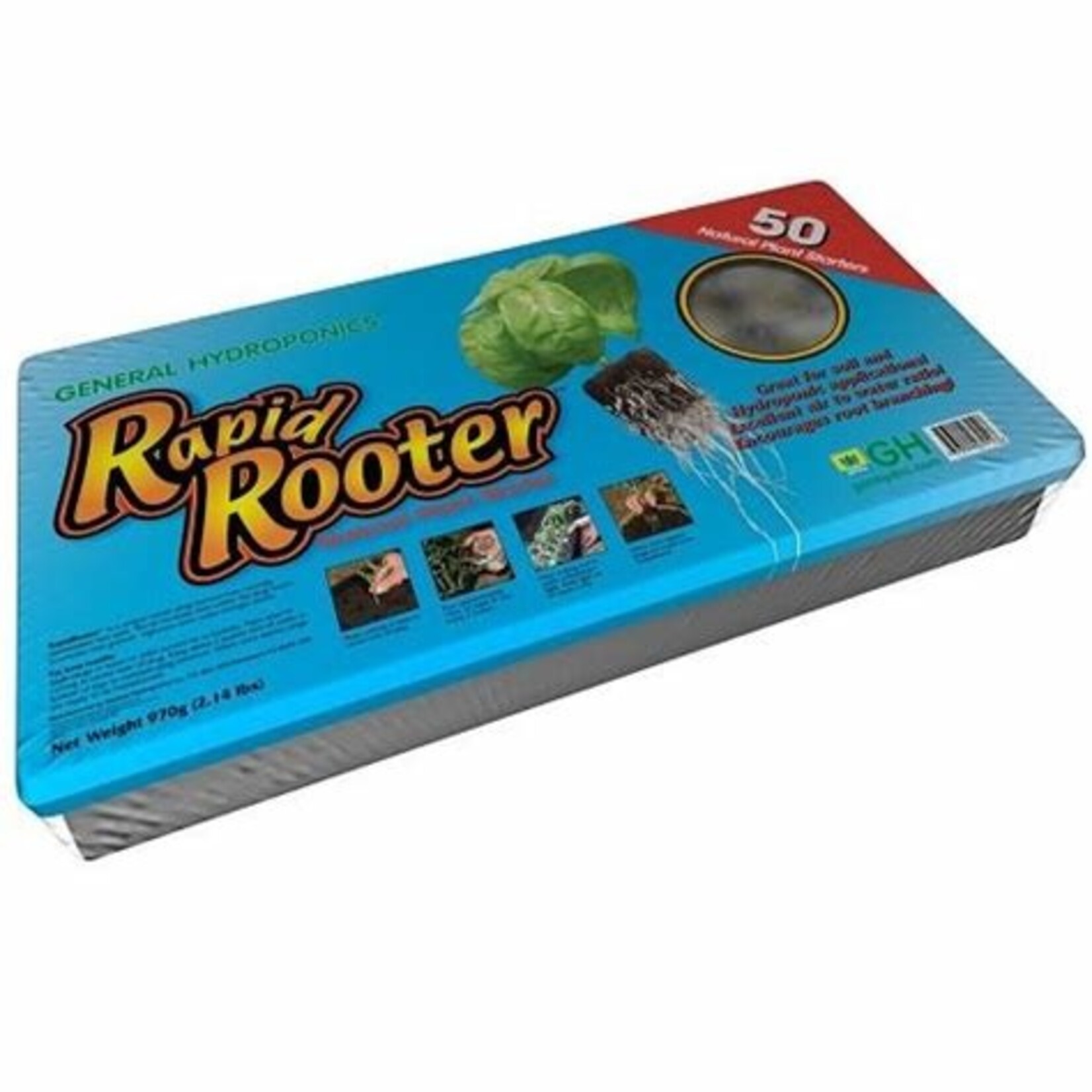 General Hydroponics Rapid Rooter Tray - 50 cell tray & plugs