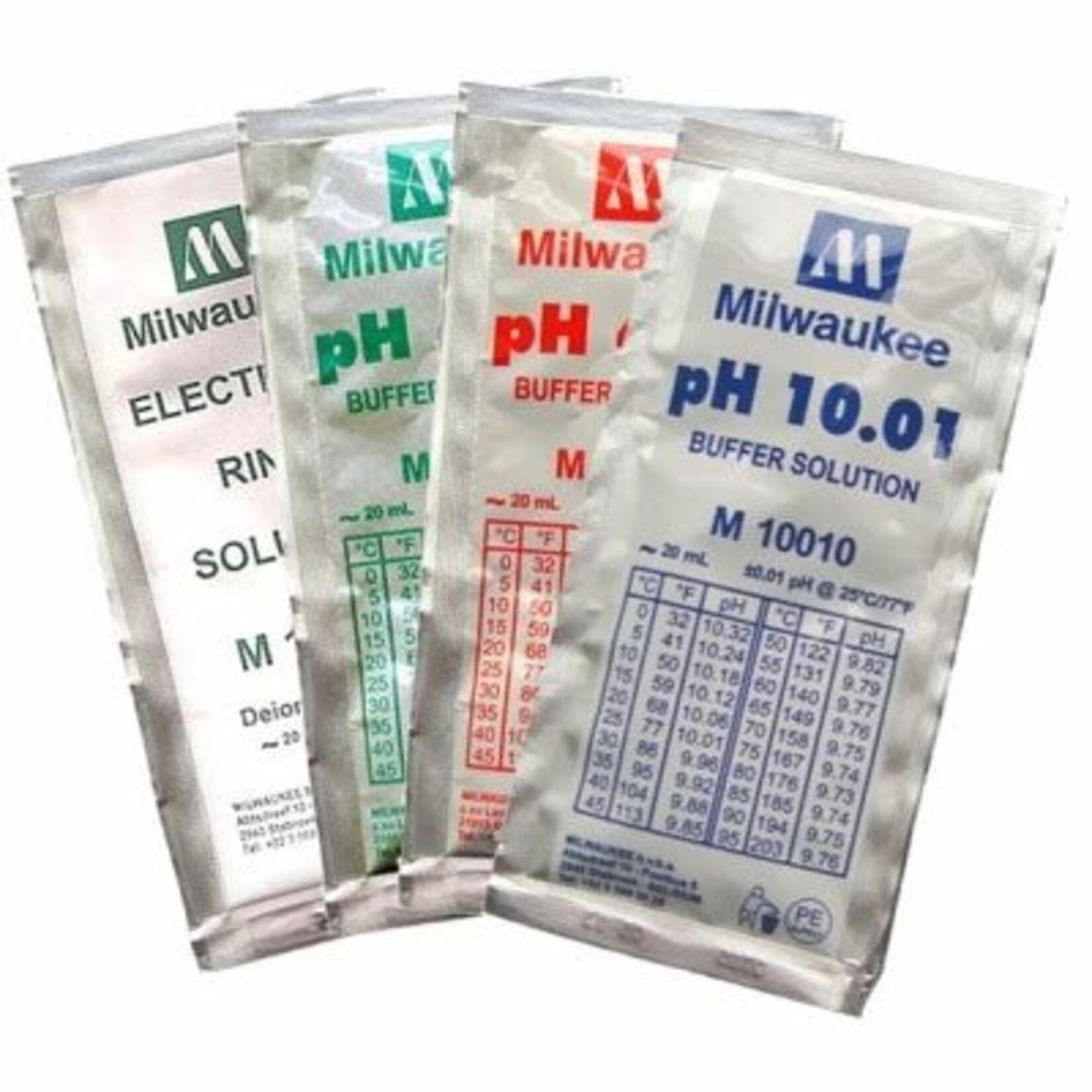 Milwaukee pH Calibration test solution packet