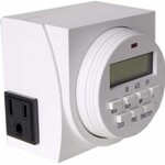 Autopilot 7 Day Dual Outlet Digital Timer