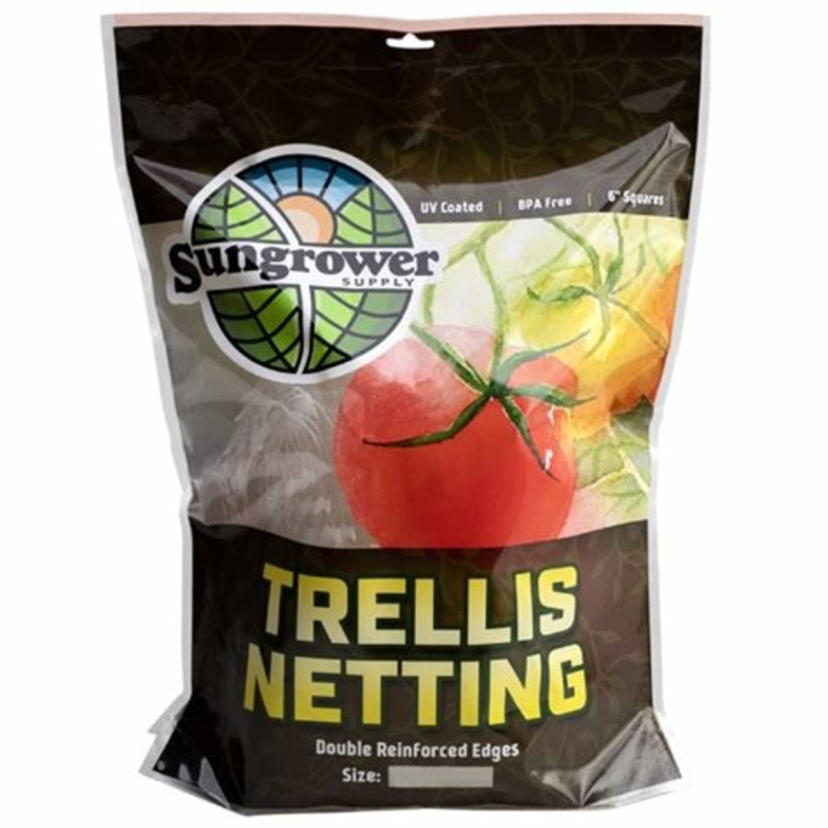 Sungrower Sungrower Plastic Trellis Netting 6.5’ x 25’