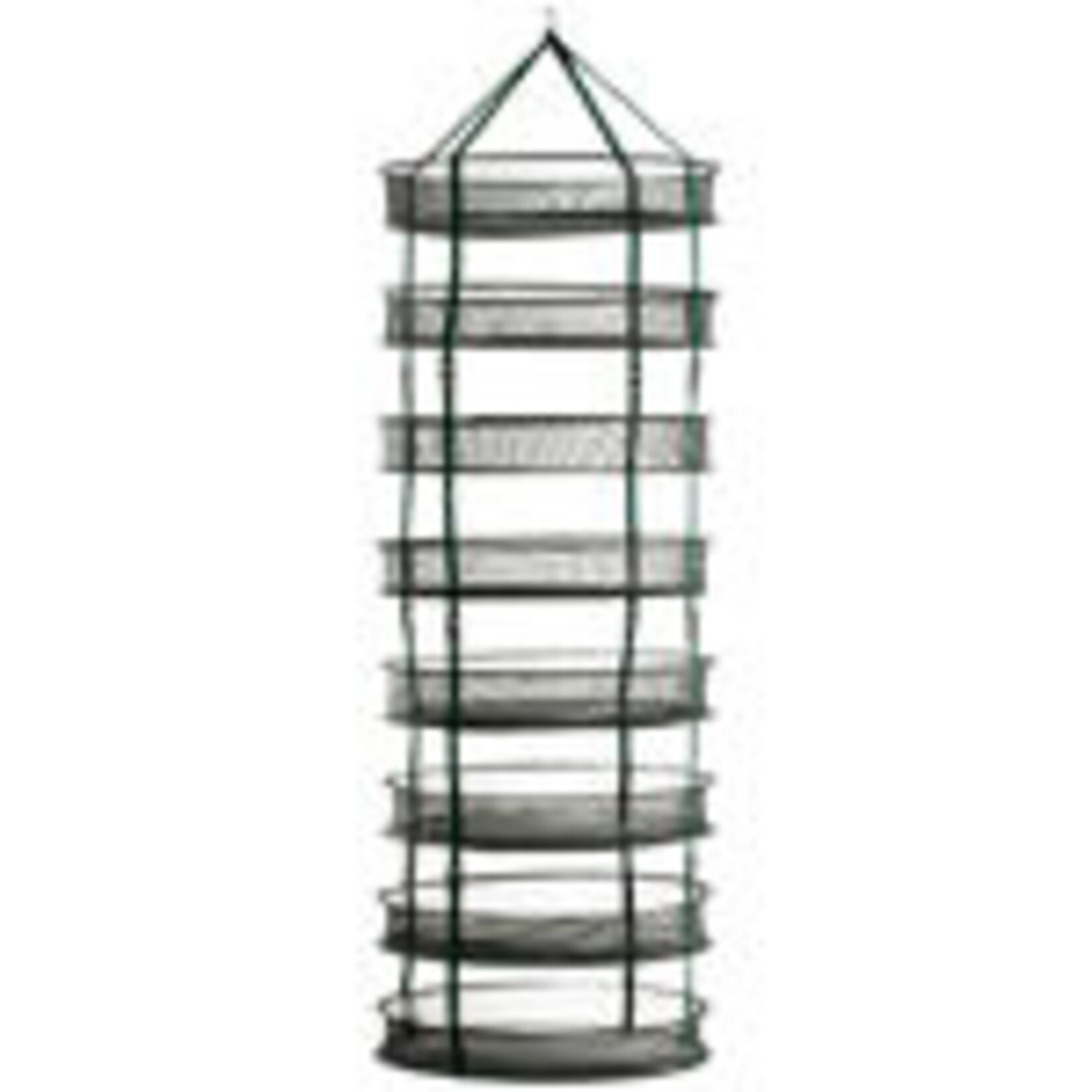 Flower Tower Drying Rack w/ Clips, 24" Diameter, 8 Shelves