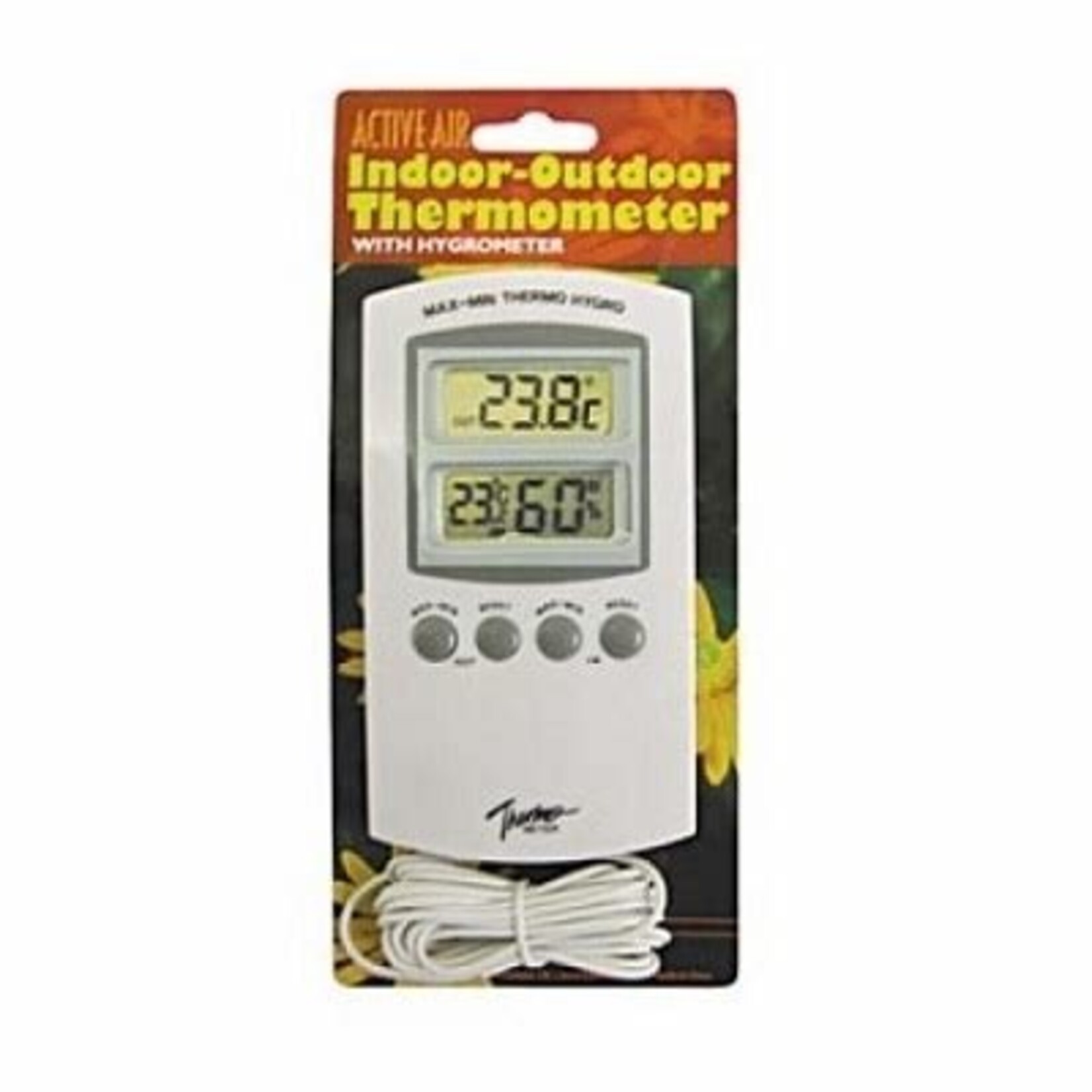 ActiveAir IndoorOutdoor Thermometer w/ Hygrometer AHL Garden Supply