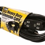 Heavy Duty Extension Cord, 120V, 12'