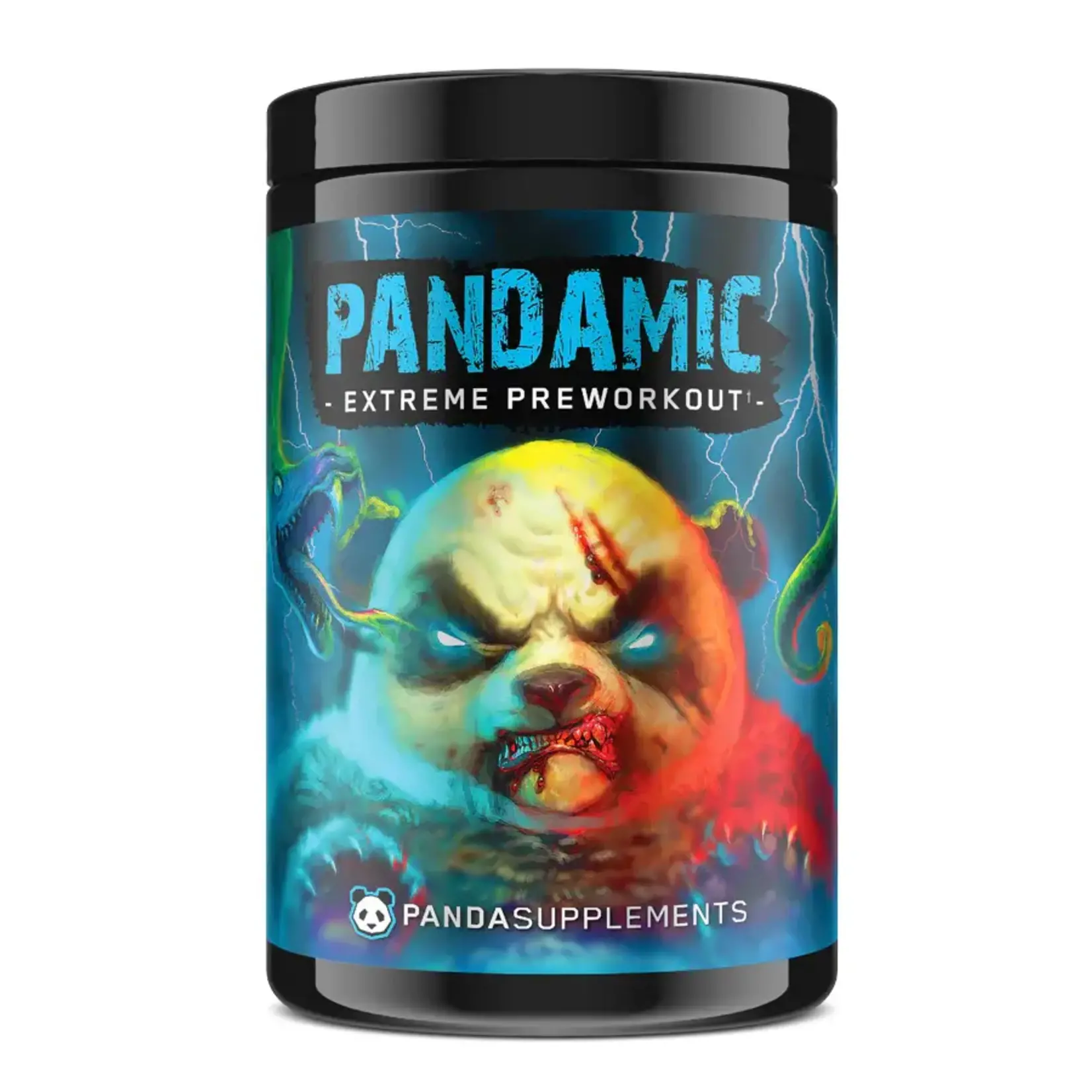 Panda Panda Blue Snow Cone