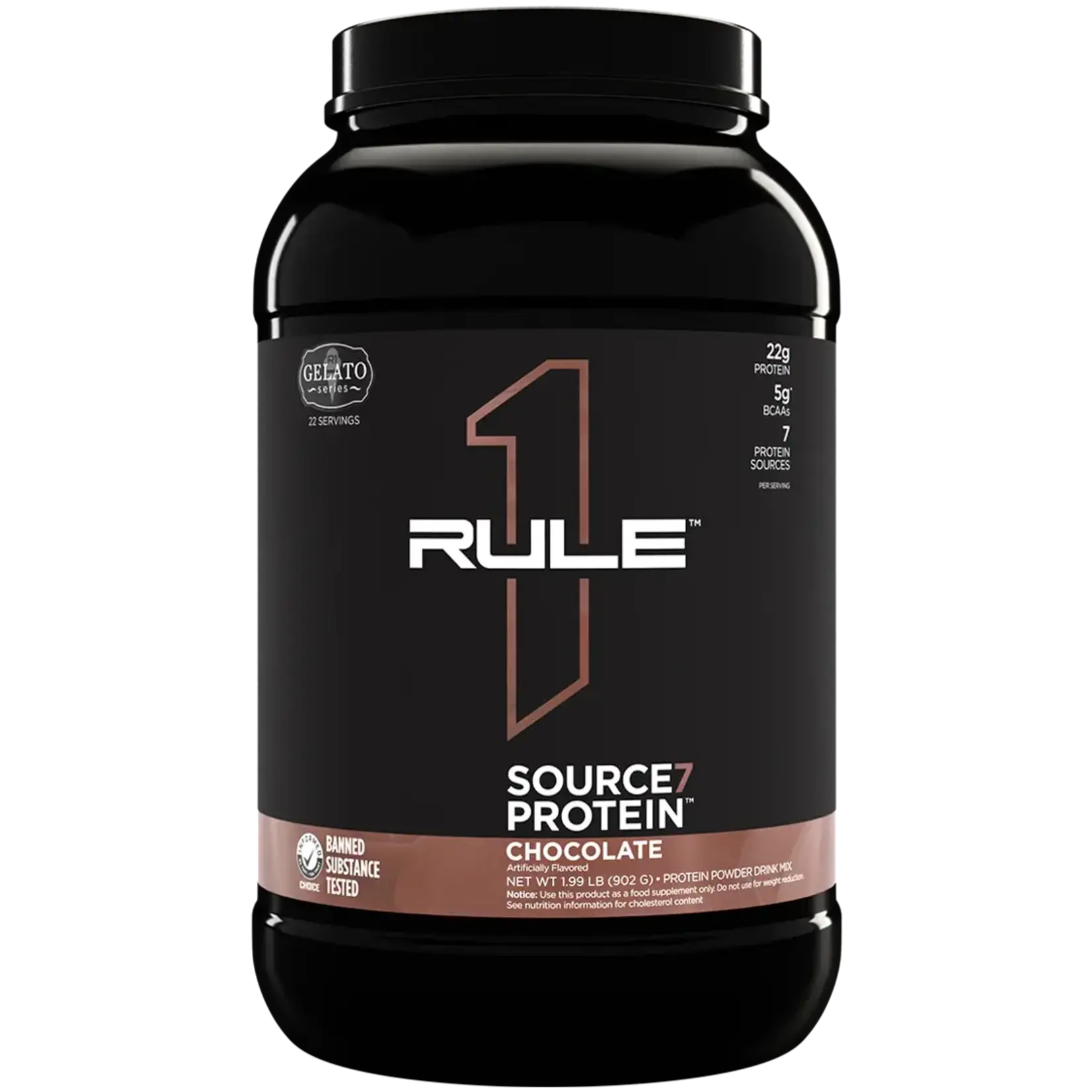 Rule 1 R1 Source7 2lb Chocolate Gelato