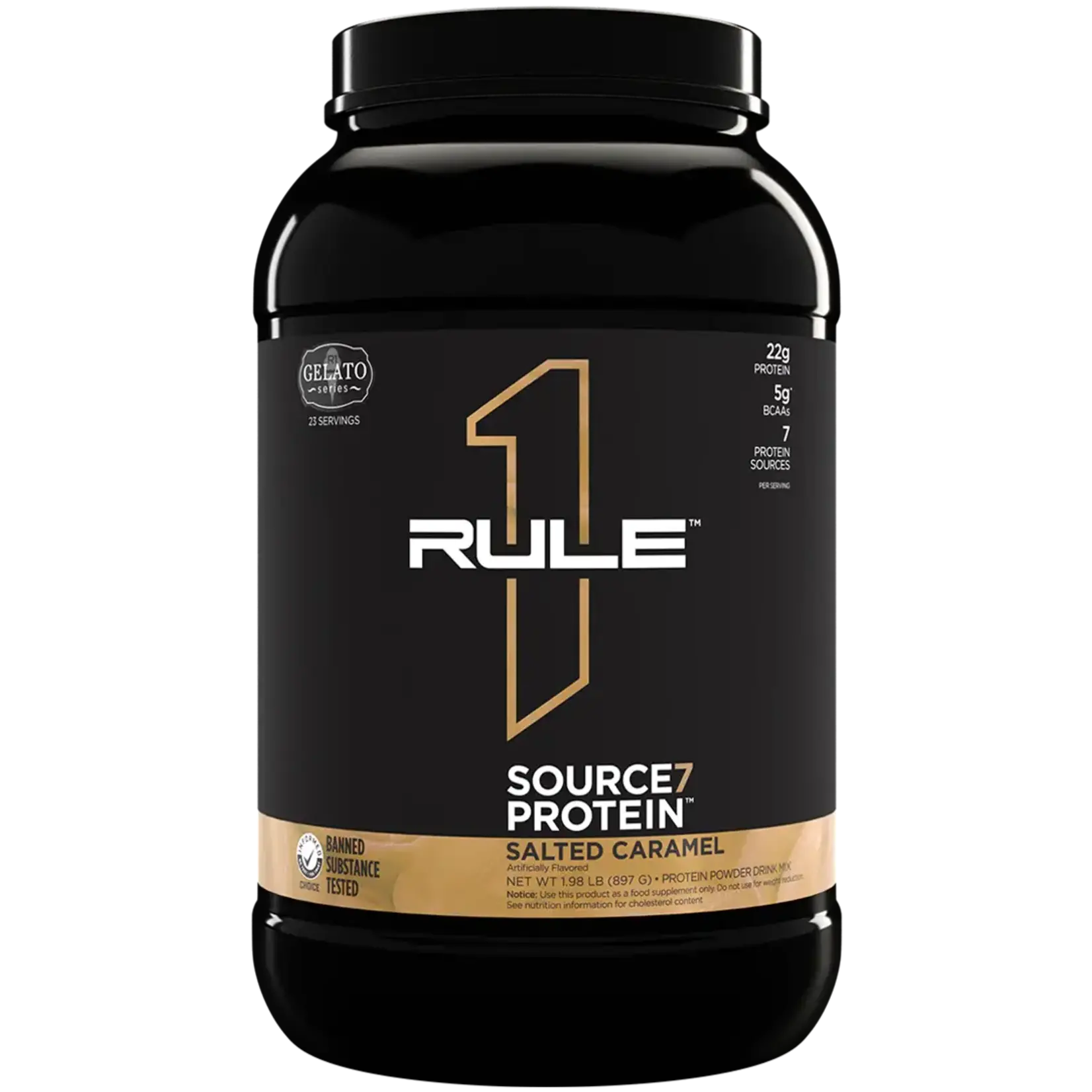 Rule 1 R1 Source7 2lb Salted Caramel Gelato