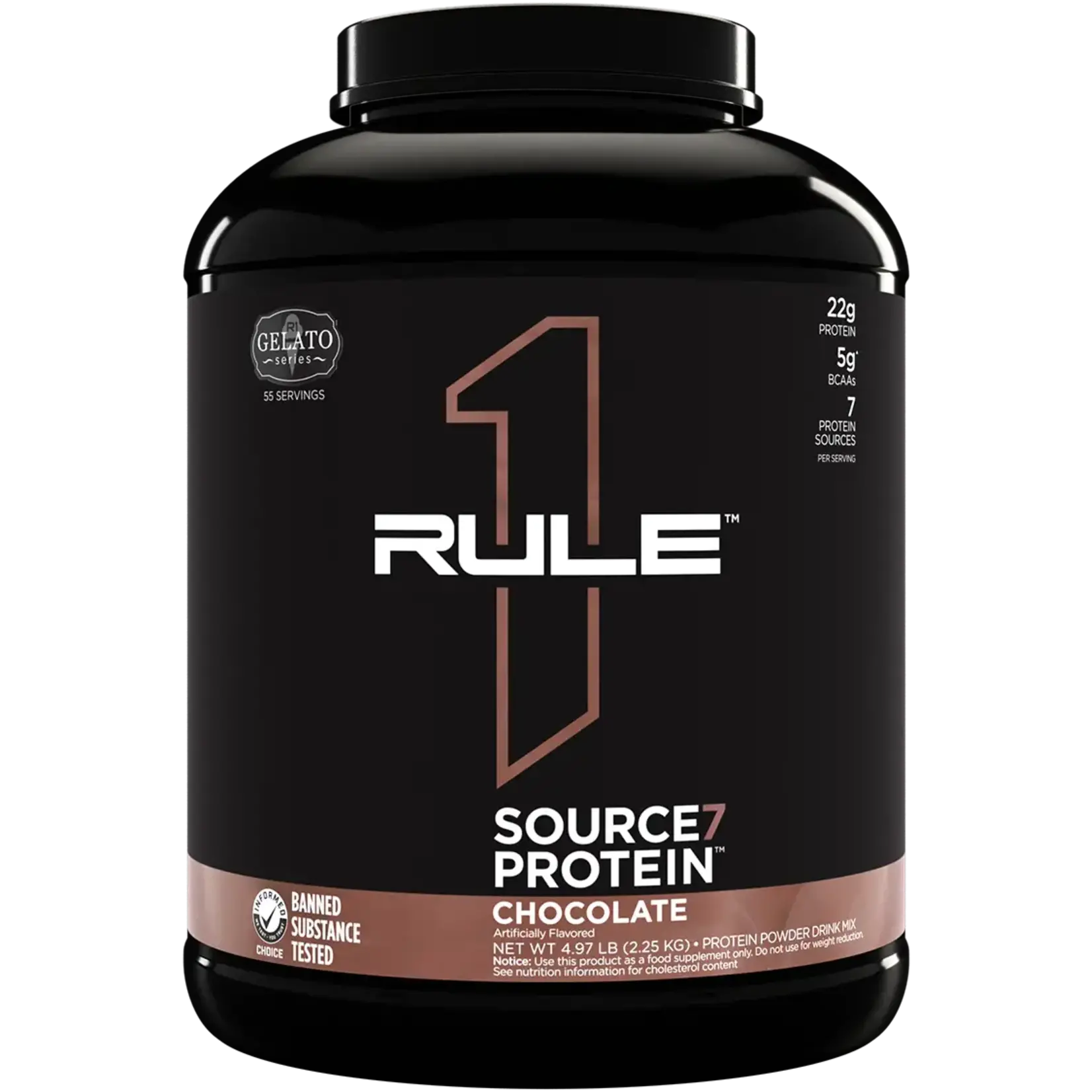 Rule 1 R1 Source7 5lb Chocolate Gelato