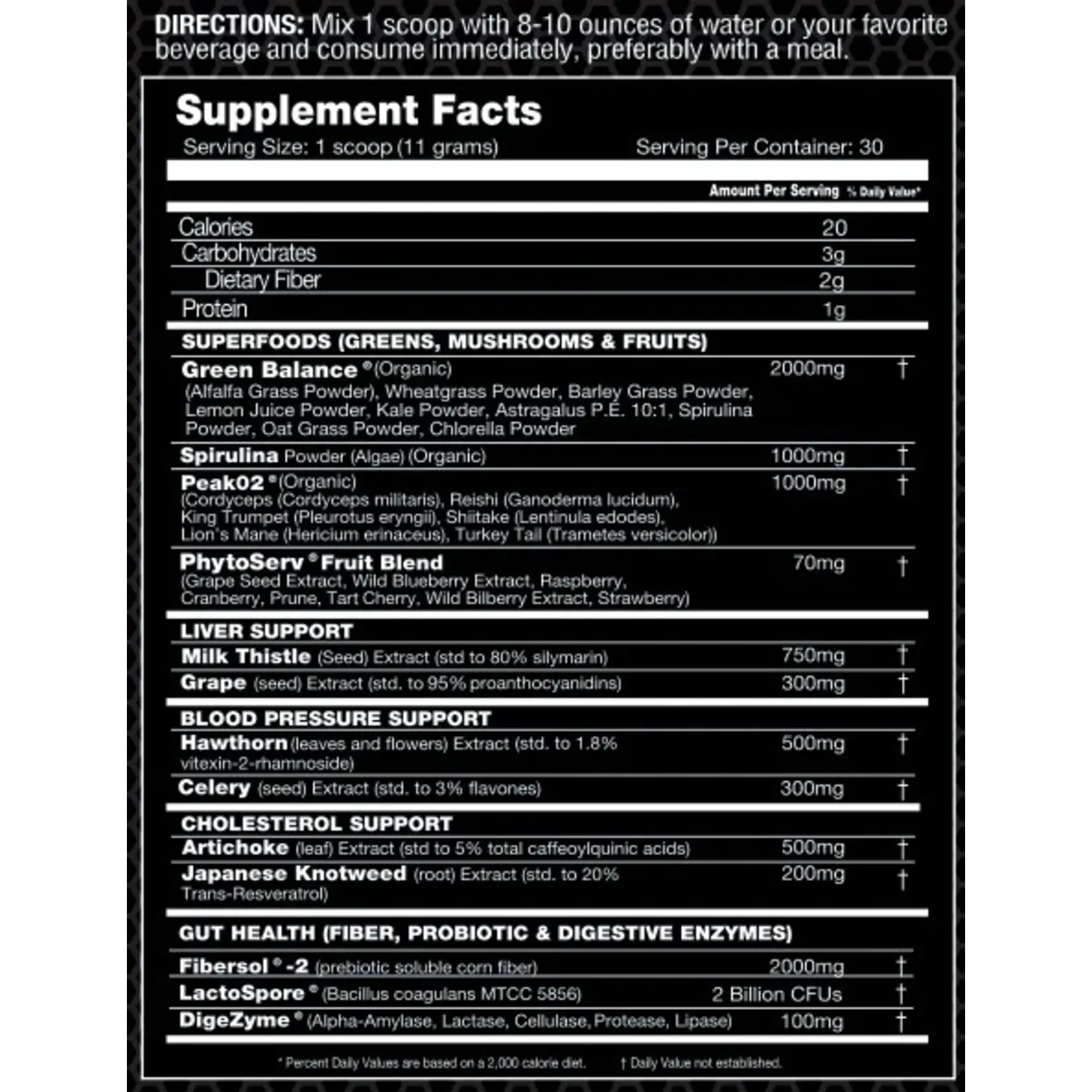 Performax Labs Phytoactiv Max Active Greens