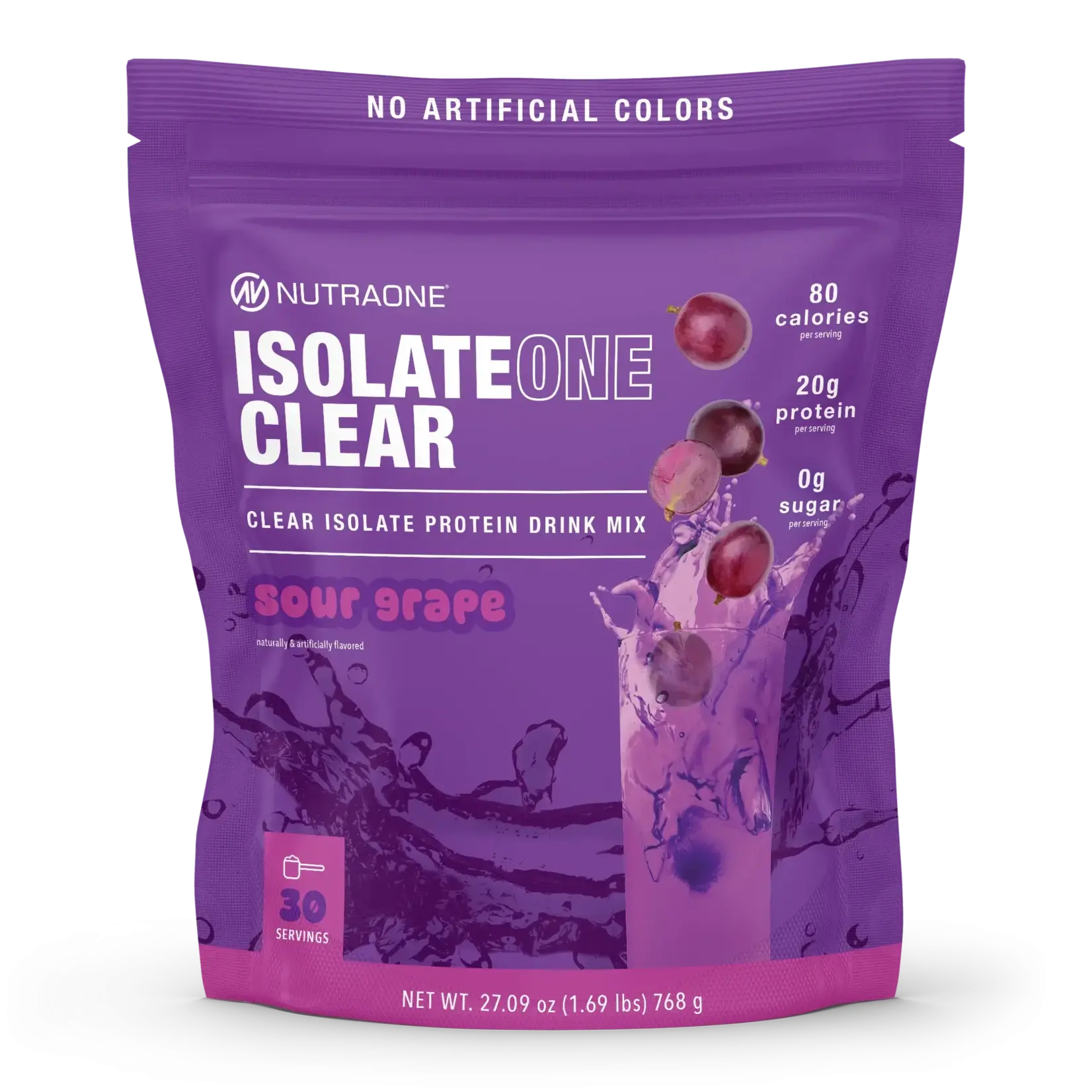 Defyned Brands IsolateOne Clear Sour Grape