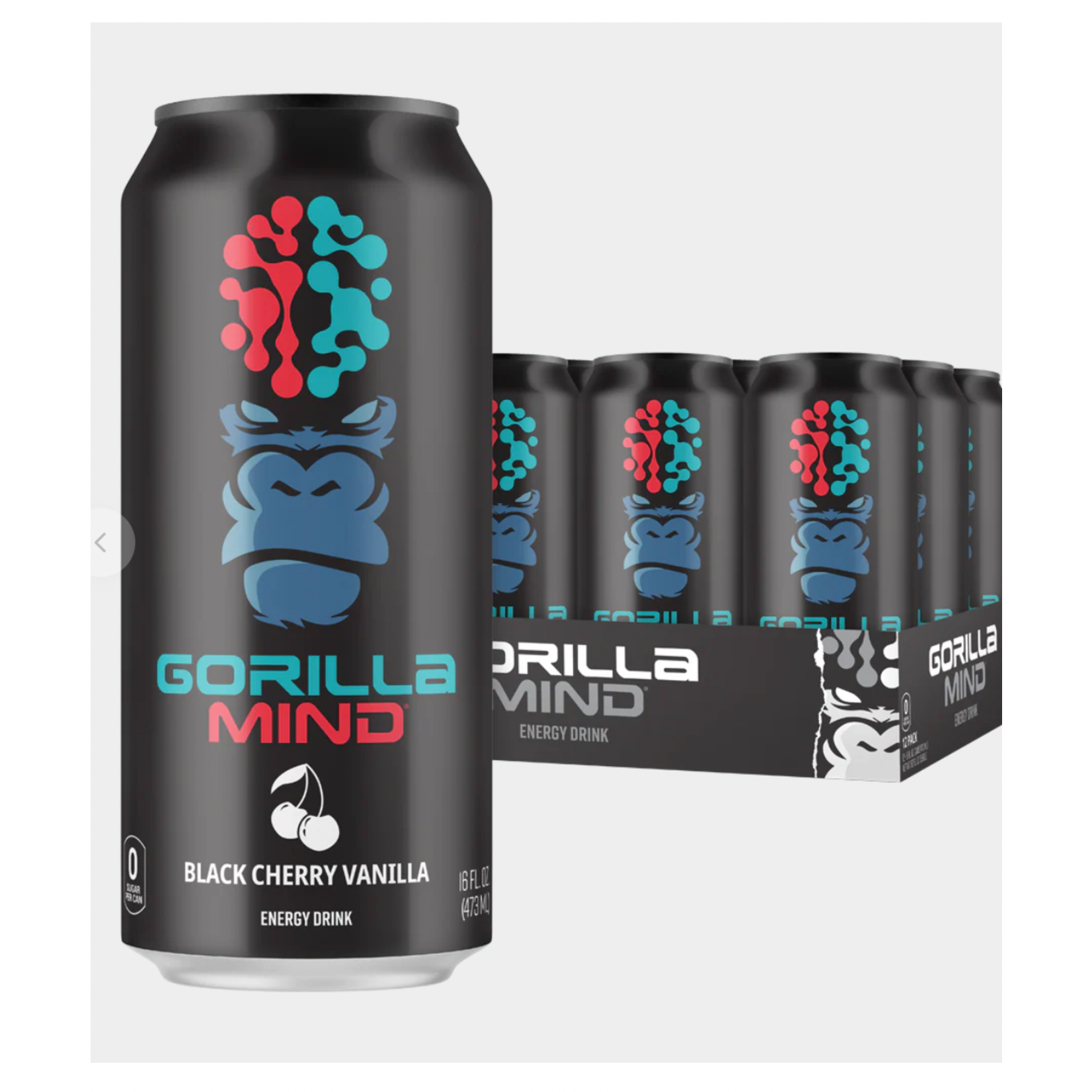 SportLife Gorilla Mind Energy RTD Black Cherry Vanilla