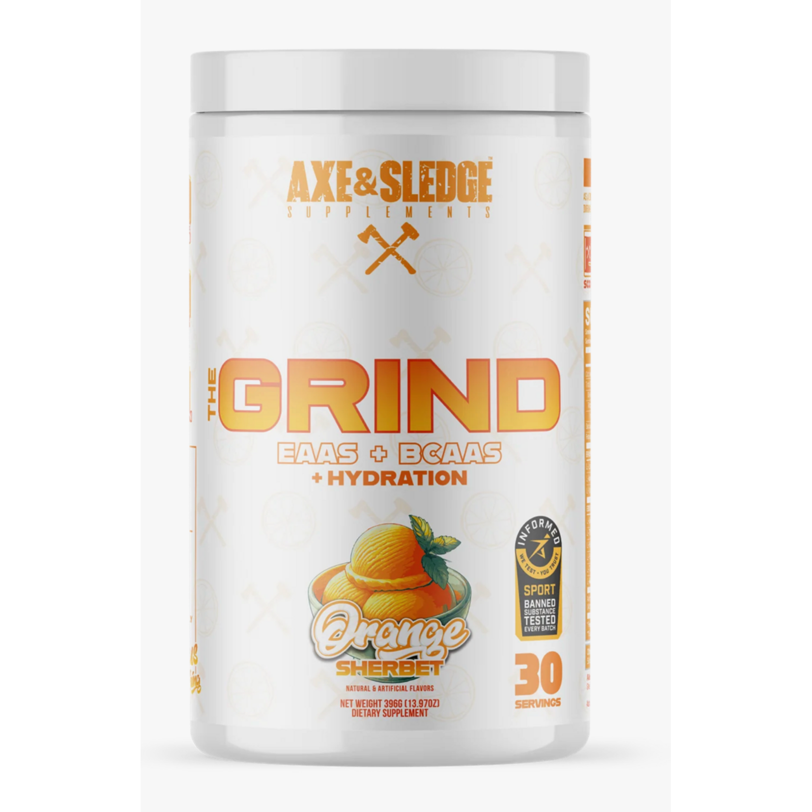 Axe and Sledge Grind- Orange Sherbert