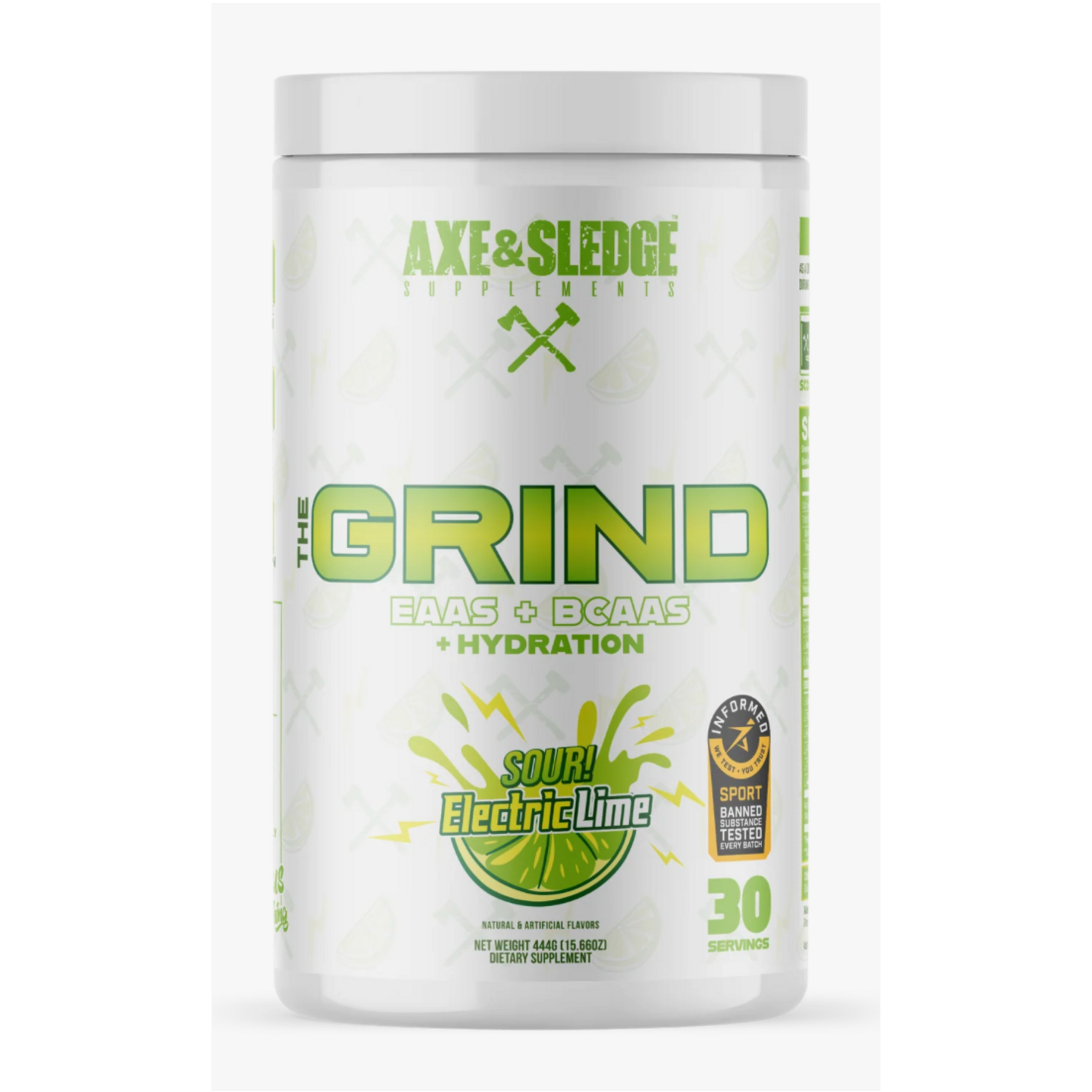 Axe and Sledge Grind- Sour Electric Lime