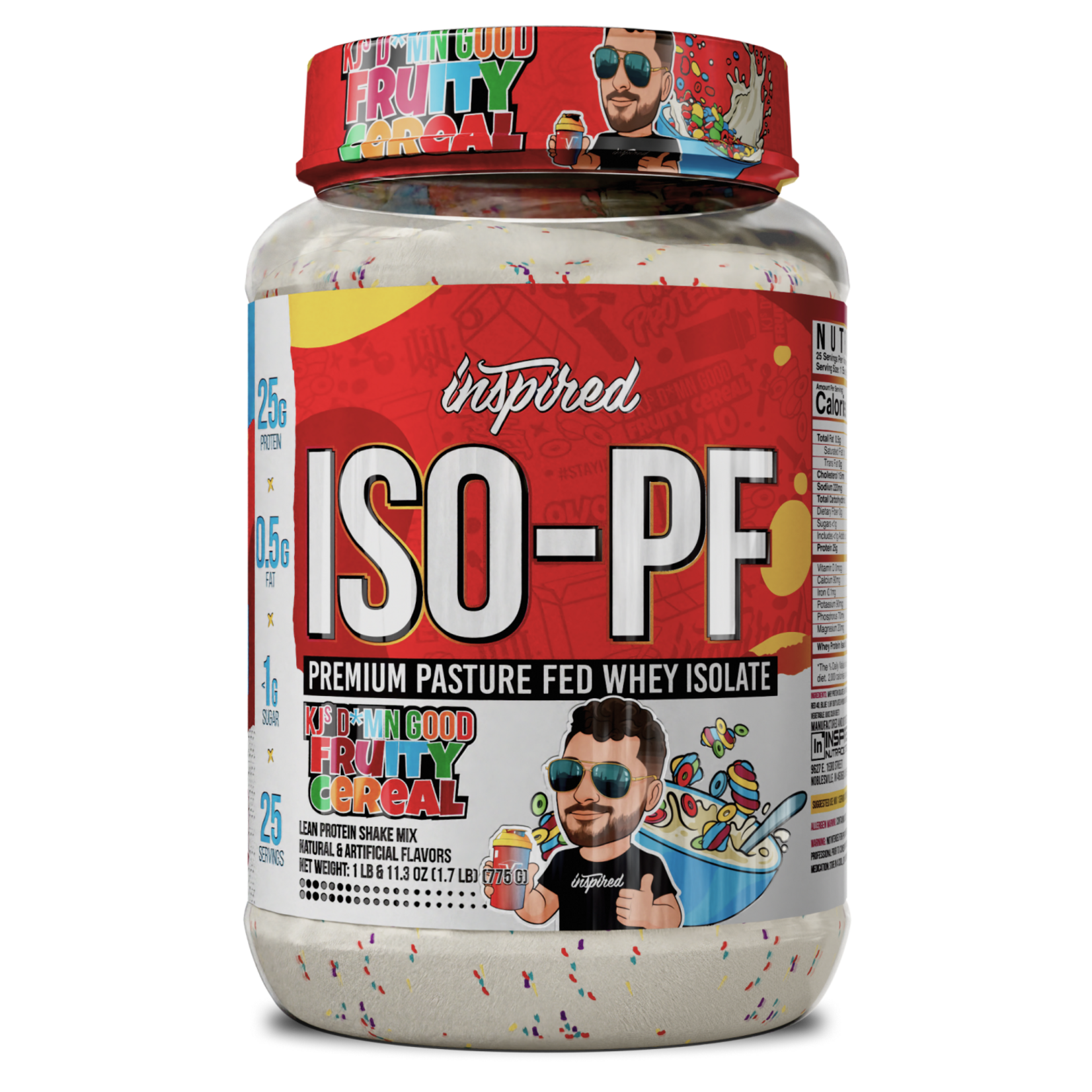 Inspired Nutraceuticals ISO-PF 2lb Protein