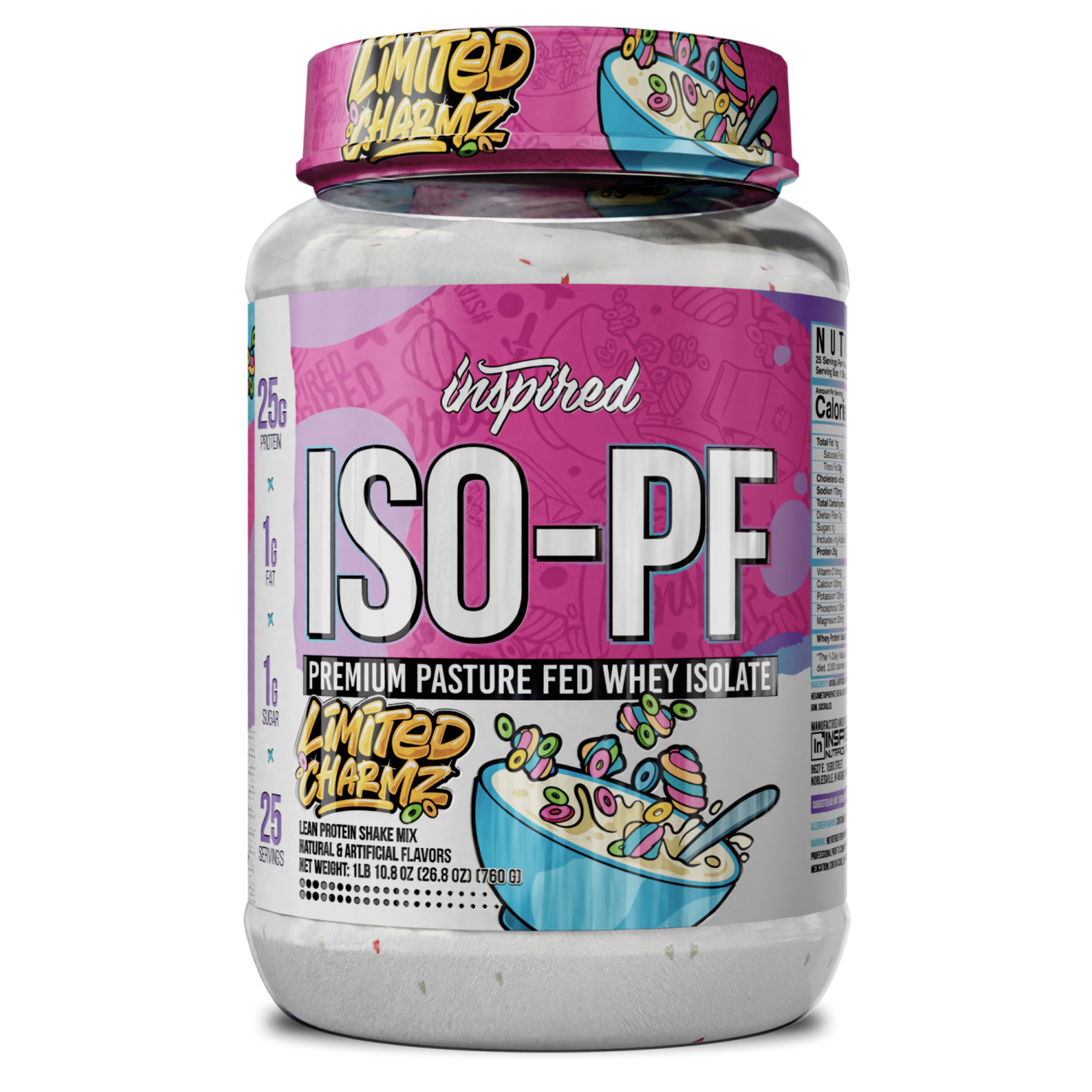 Inspired Nutraceuticals ISO-PF 2lb Protein