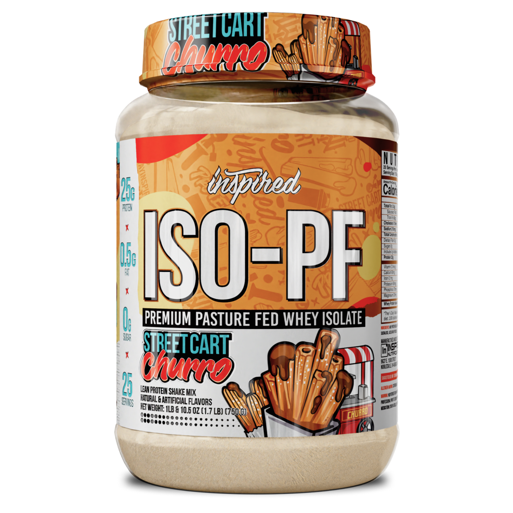 Inspired Nutraceuticals ISO-PF 2lb Protein