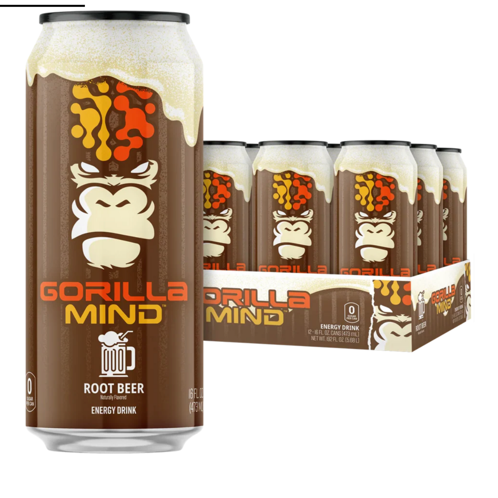 SportLife Gorilla Mind Energy RTD Root Beer