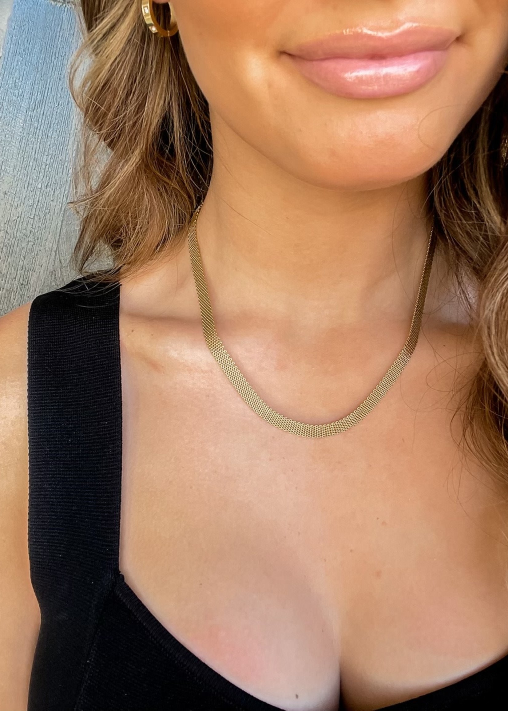 Bloom and Company Kristalize Krista Gold Choker