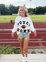 Bloom and Company Touchdown Patch Sweatshirt