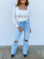 Bloom and Company Sunny 90s Vintage Flare Jeans