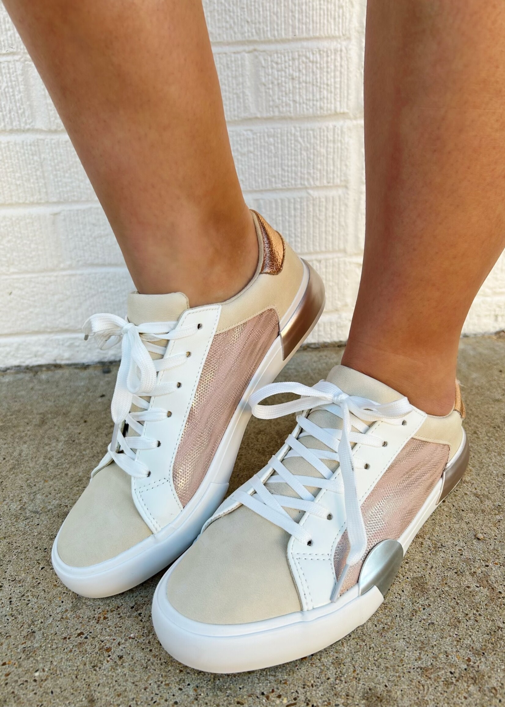 Bloom and Company Rose Gold Solmate Sneakers