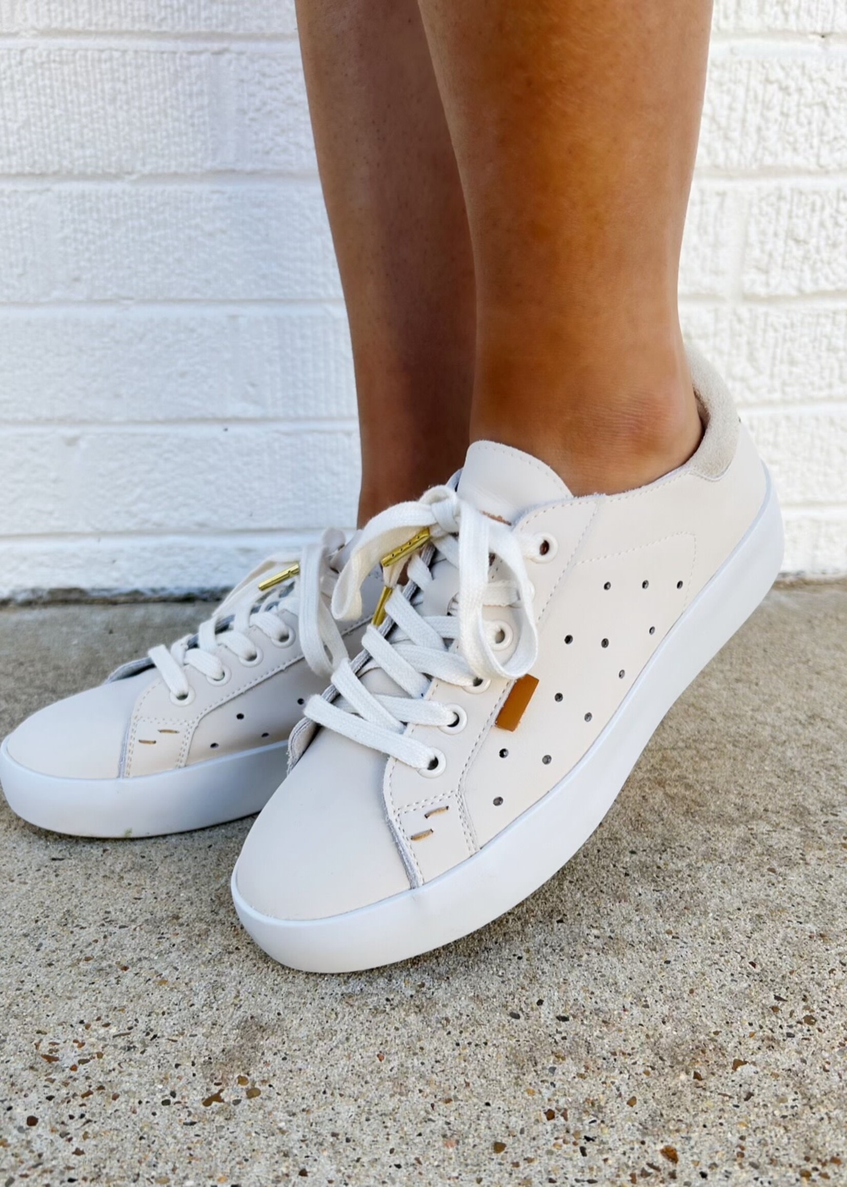 Bloom and Company Nude Shauna Sneakers