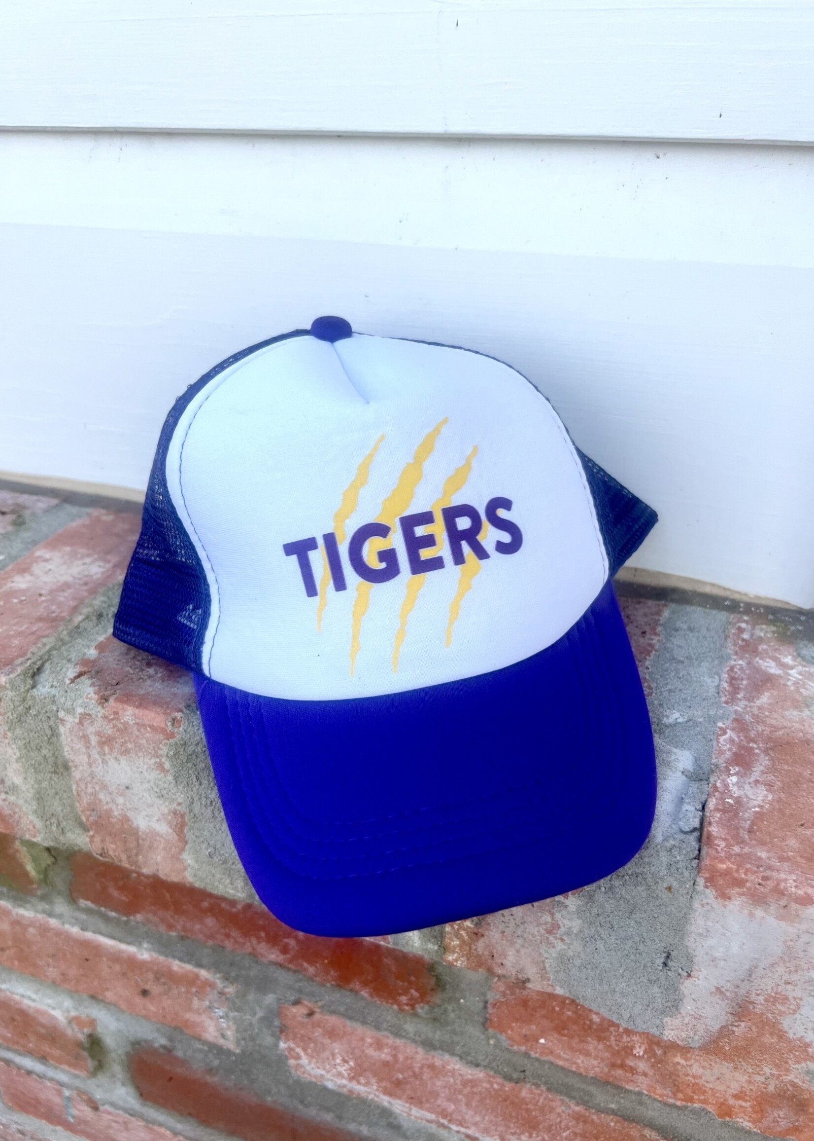 Bloom and Company Youth Tigers Trucker Hat