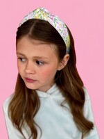 Bloom and Company Girls Pastel Fields Top Knot Headband