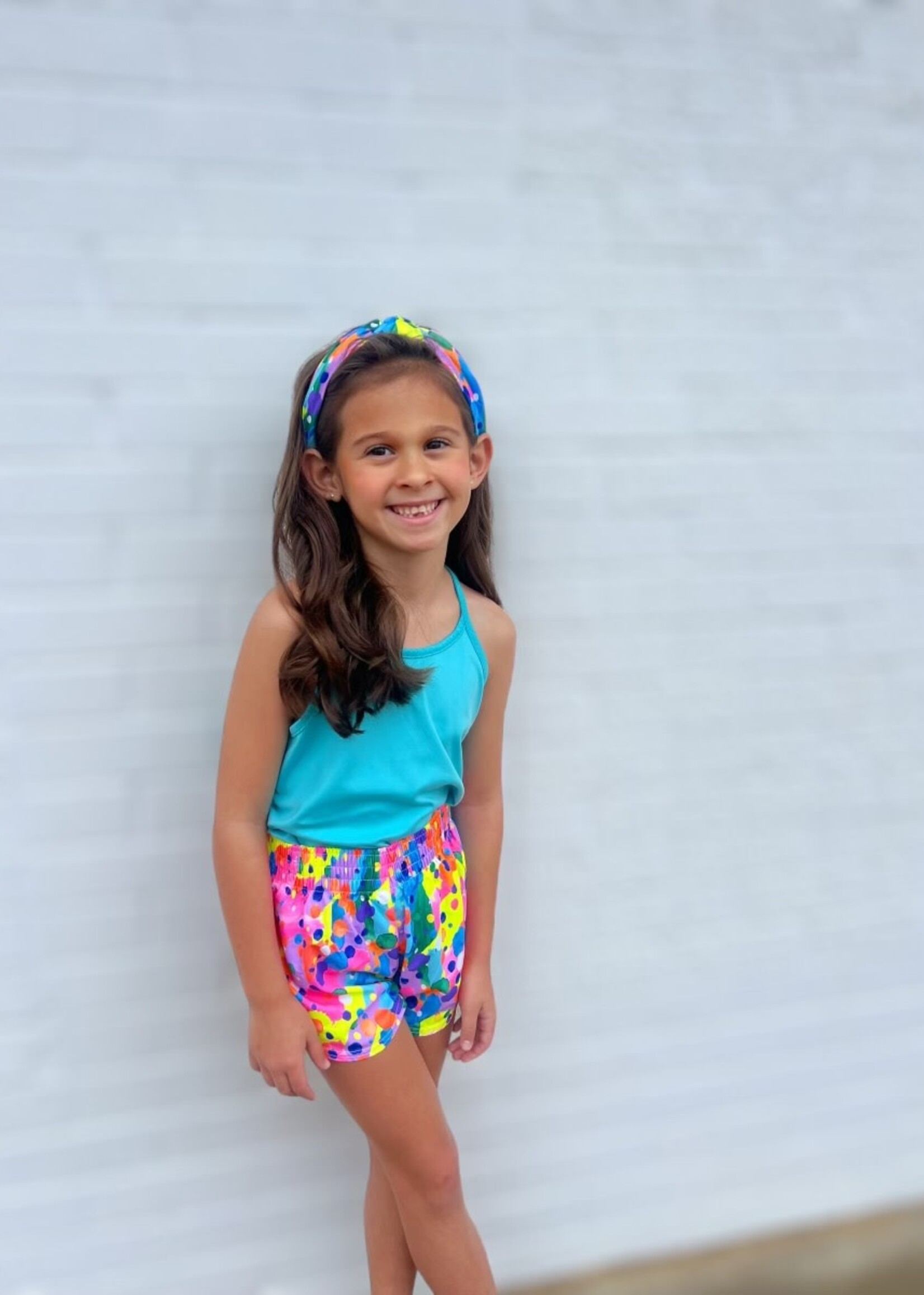 Bloom and Company Girls Polka Dot Top Knot Headband