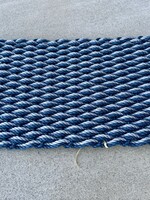 Bloom and Company 18"x 30 Light Blue & Navy Blend Lobster Rope Doormat