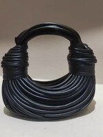 Bloom and Company Black Double Knot Purse