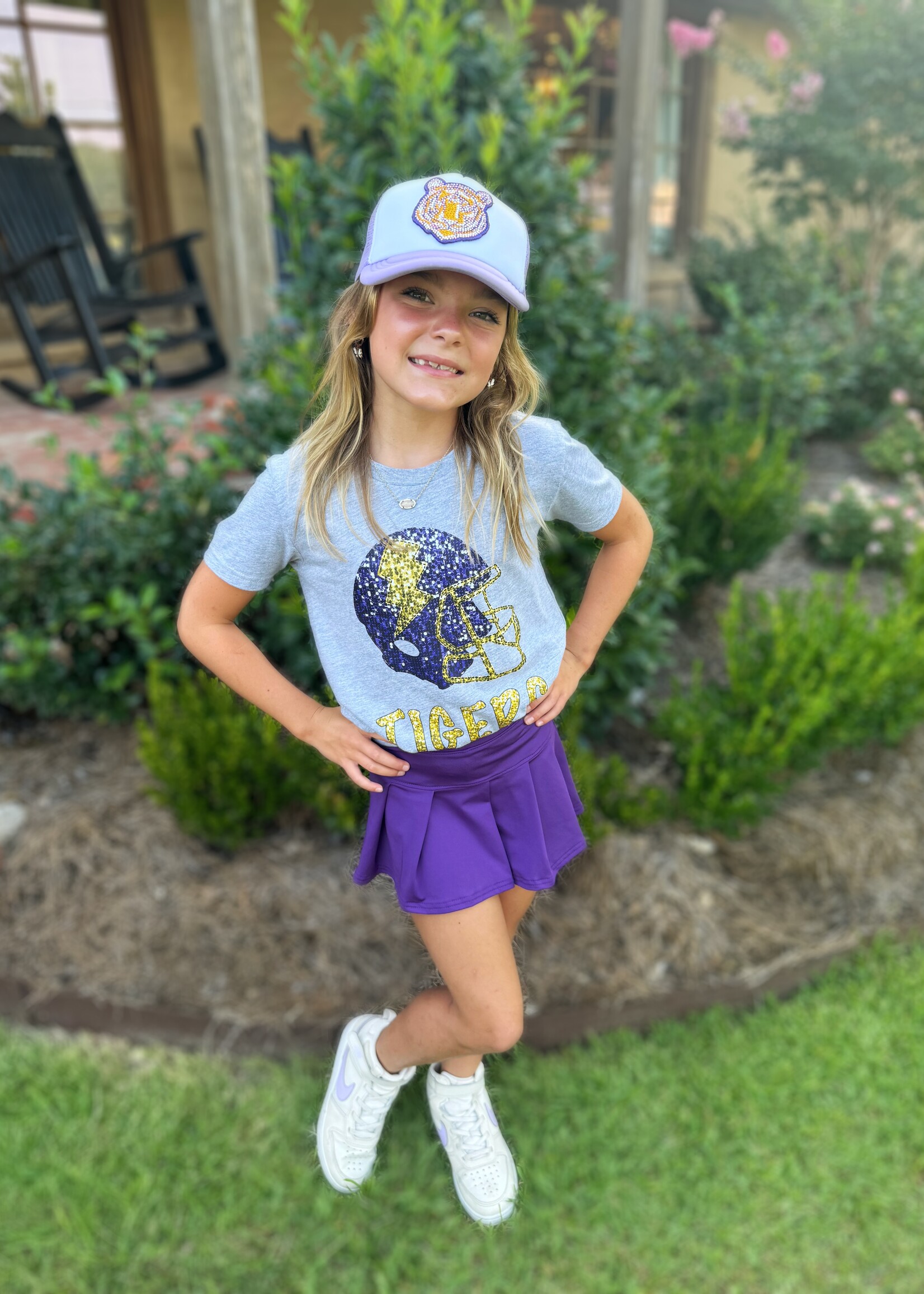 Bloom and Company Kids La Sequin Helmet Tee