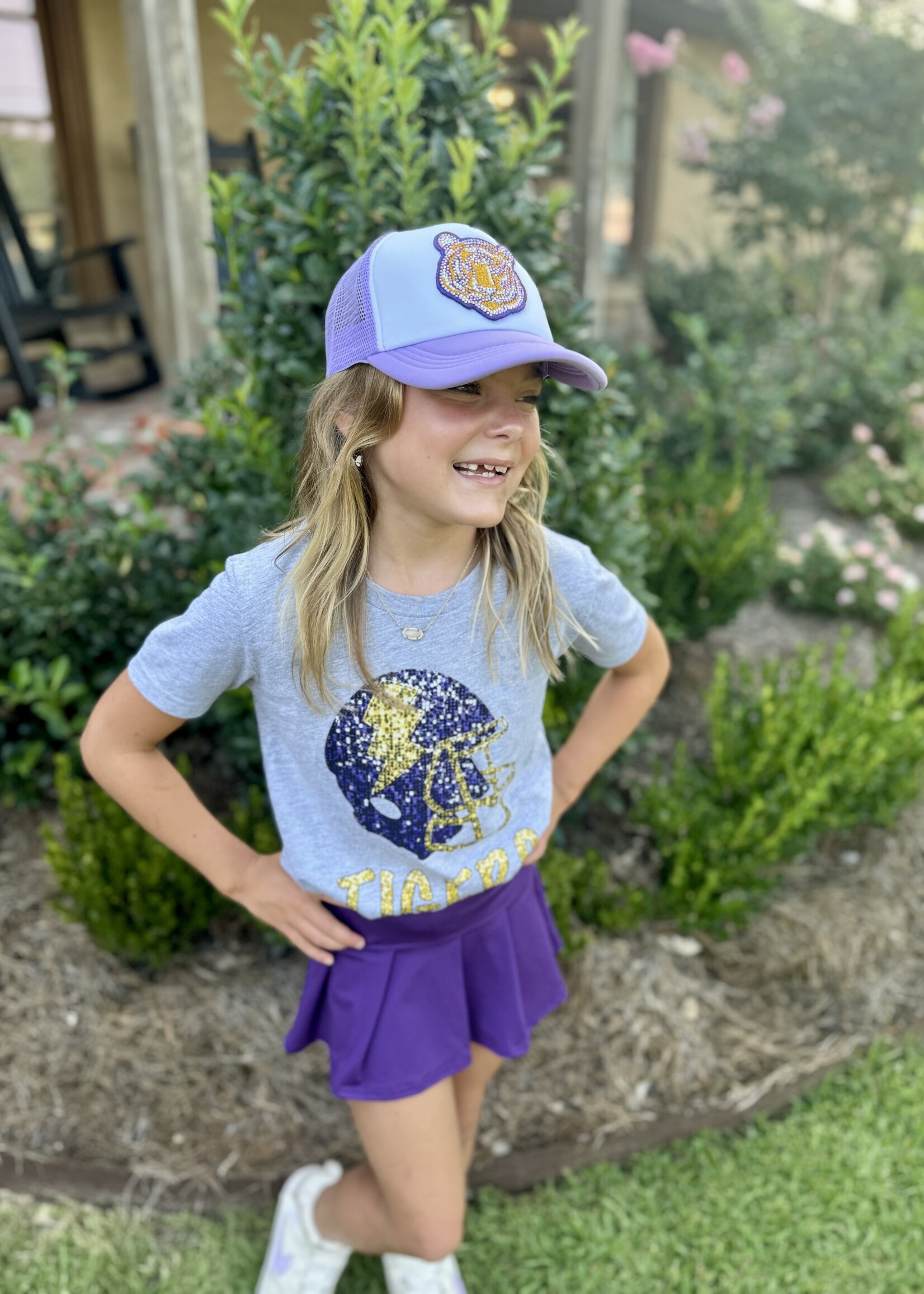 Bloom and Company Kids La Sequin Helmet Tee