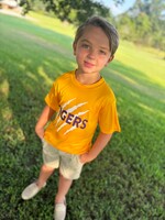 Bloom and Company Yellow Dri Fit Tiger Claw T-Shirt