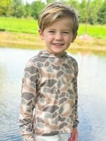 Bloom and Company Burlebo Pintail Camo Youth Performance Hoodie