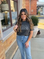 Bloom and Company Geaux Saints Pepper Tee