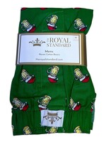 Bloom and Company Men's Green Christmas Beer Cheers Boxers