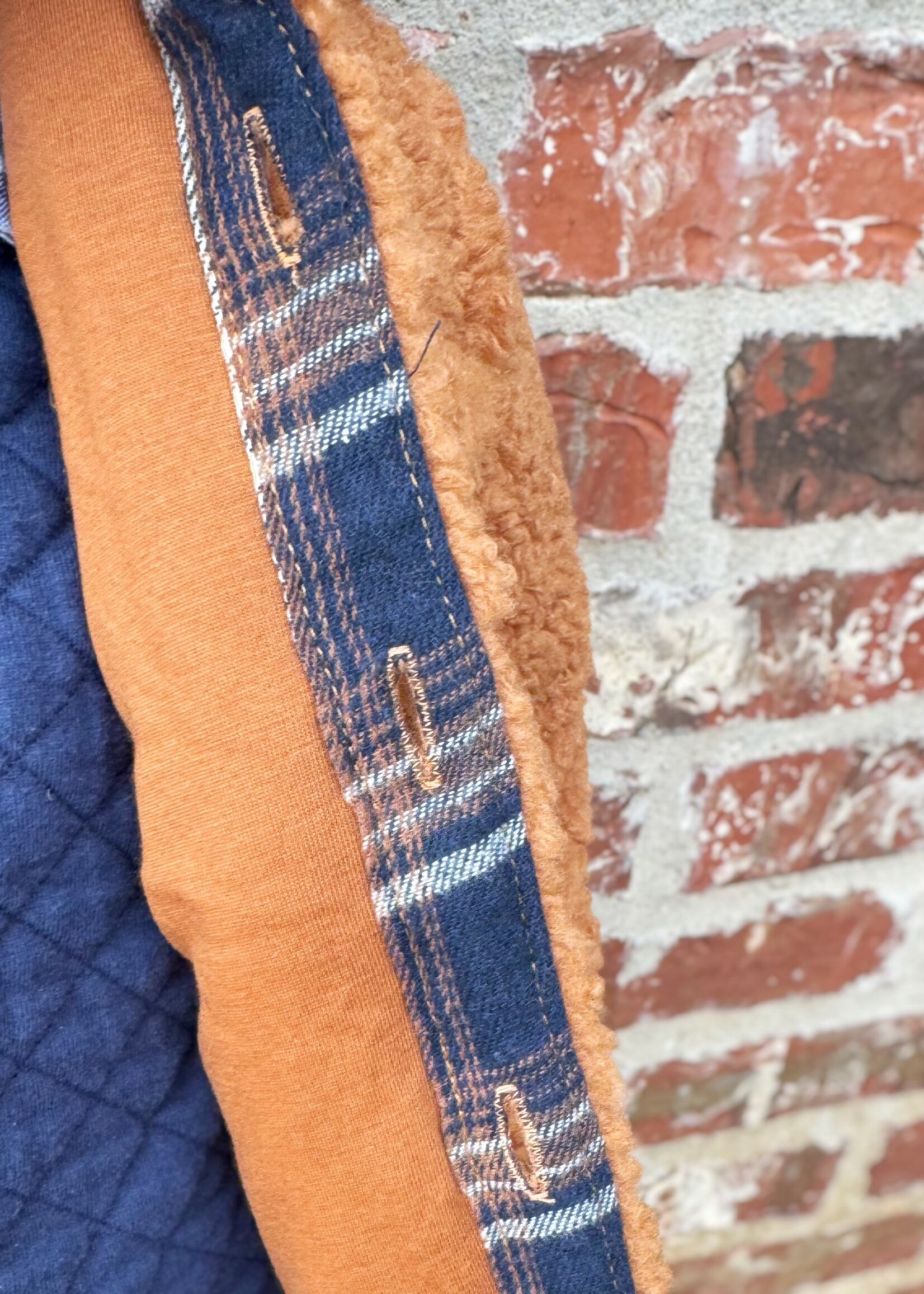Youth Tan Sherpa Jacket