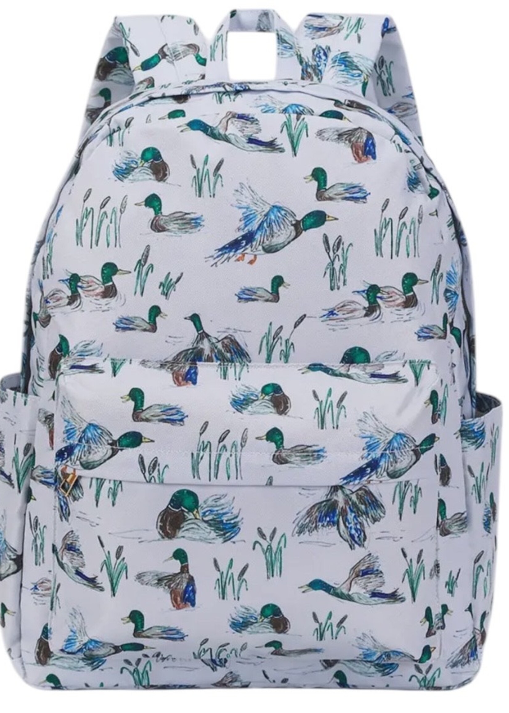 Boys Grey Duck Backpack