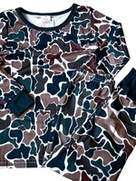 Bloom and Company Kids Camo Print PJ's