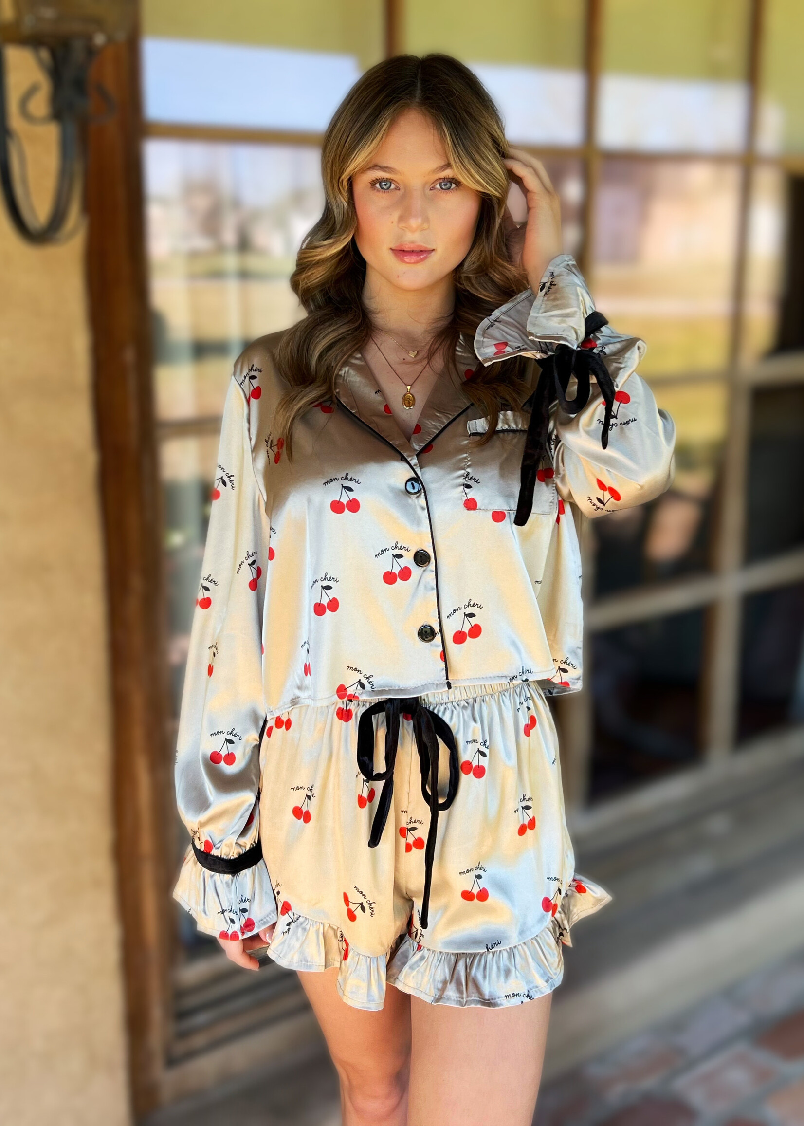 Bloom and Company PJ Short Set - Mon Cheri