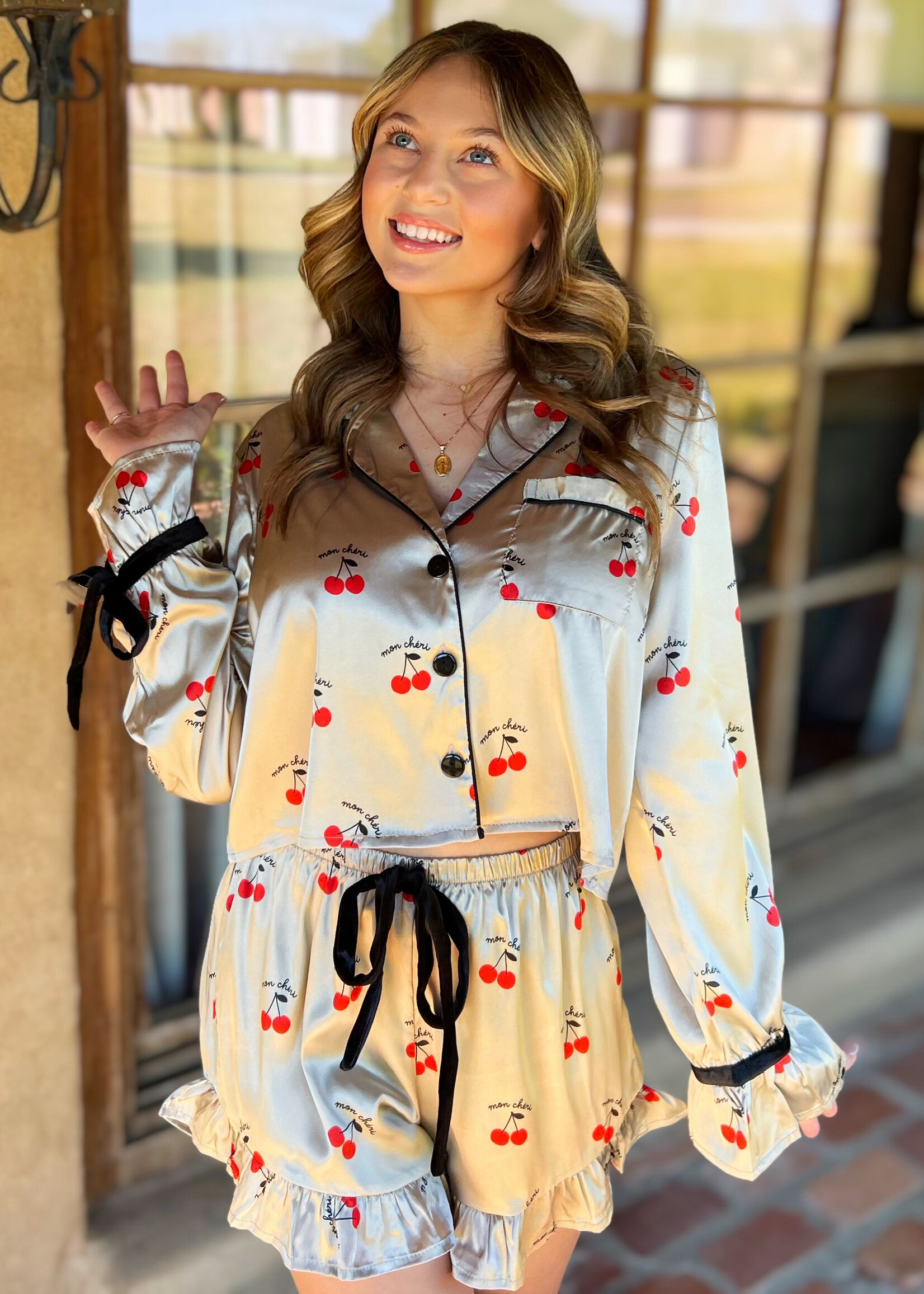 Bloom and Company PJ Short Set - Mon Cheri