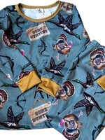 Bloom and Company Baby Boy Hunting Print Sleepwear Set