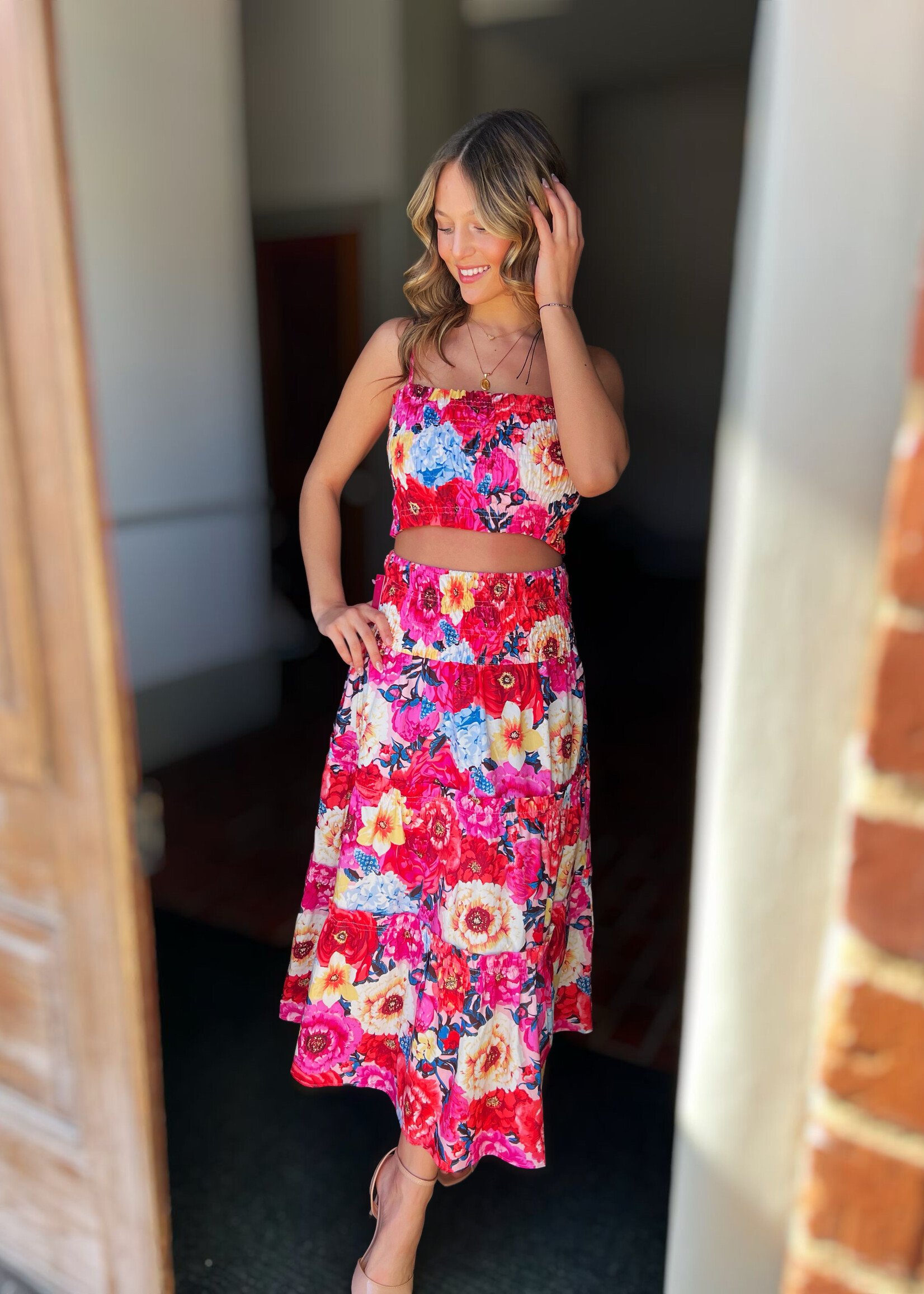 Bloom and Company Tamara Jubilee Maxi Skirt Set
