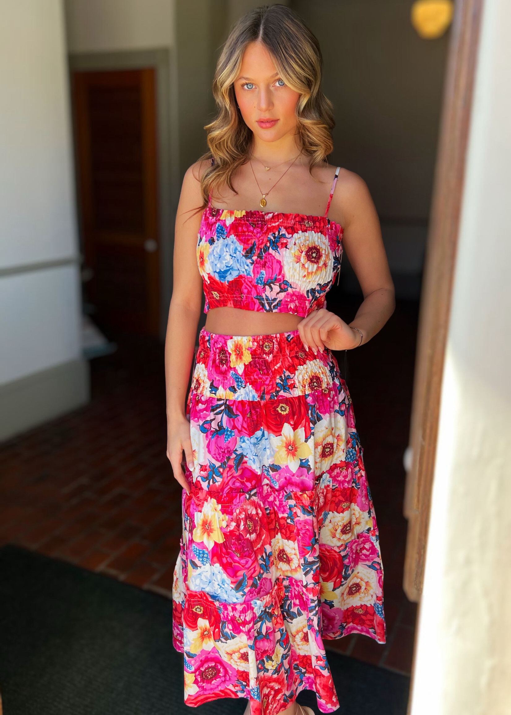 Bloom and Company Tamara Jubilee Maxi Skirt Set