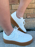 Bloom and Company Gaze Platform Sneakers White