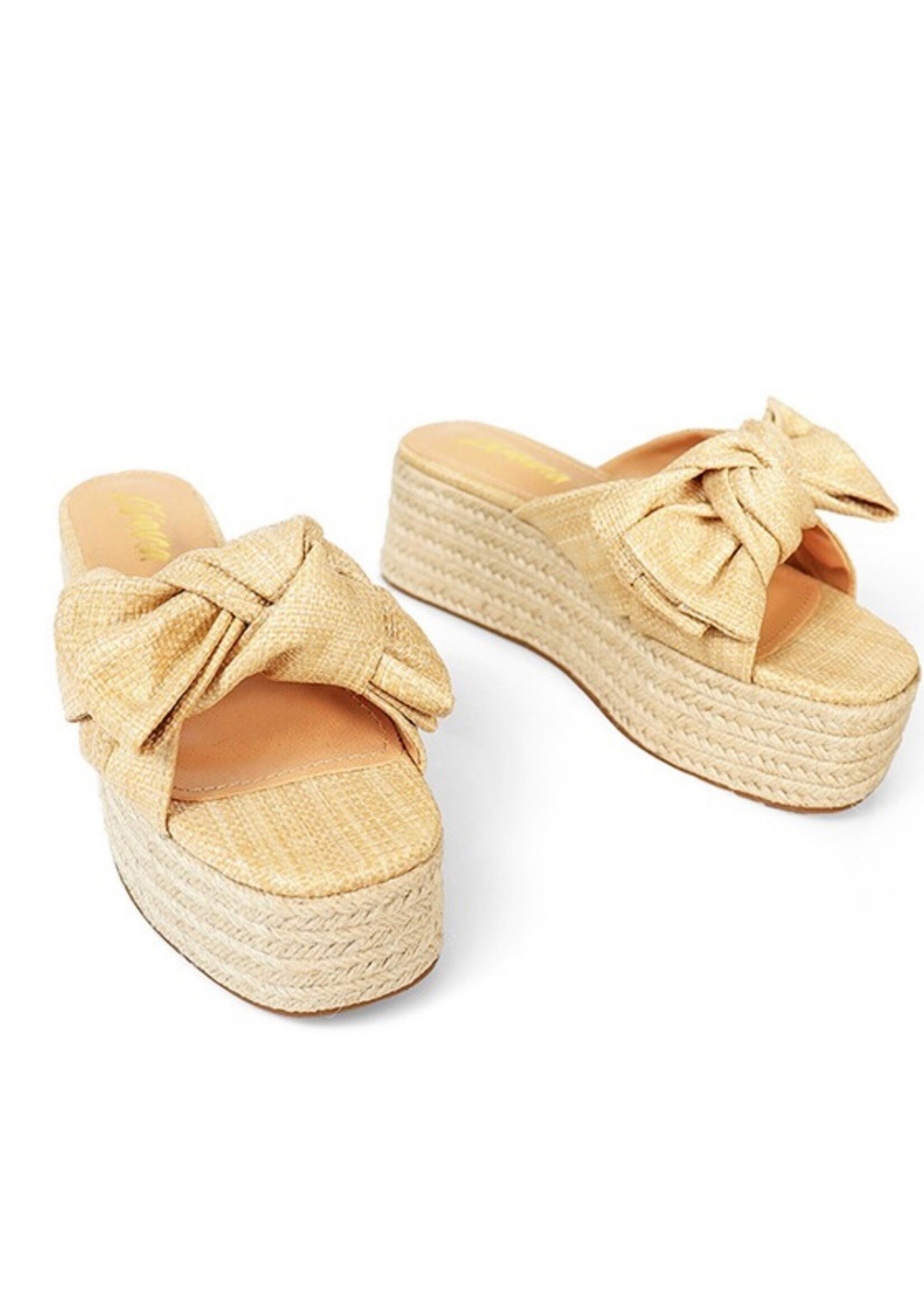 Bloom and Company Rasha Knot Platform Sandal