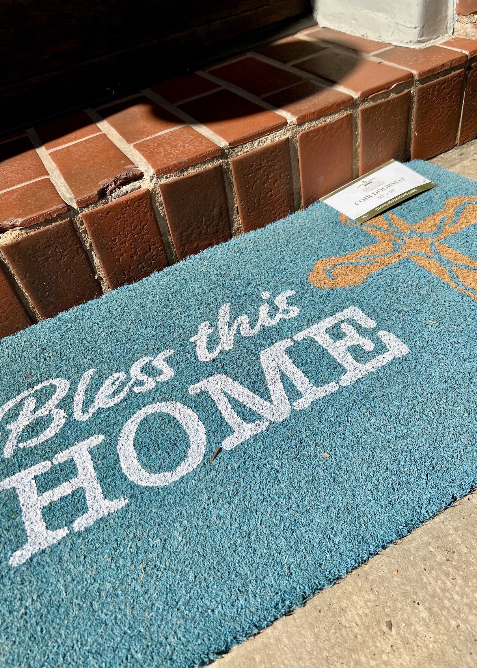 Bloom and Company Bless This House Coir Doormat