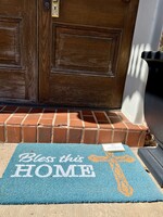 Bloom and Company Bless This House Coir Doormat