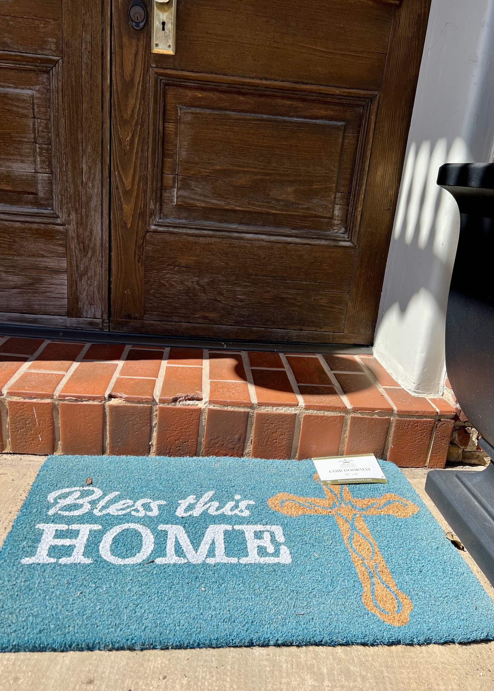 Bloom and Company Bless This House Coir Doormat