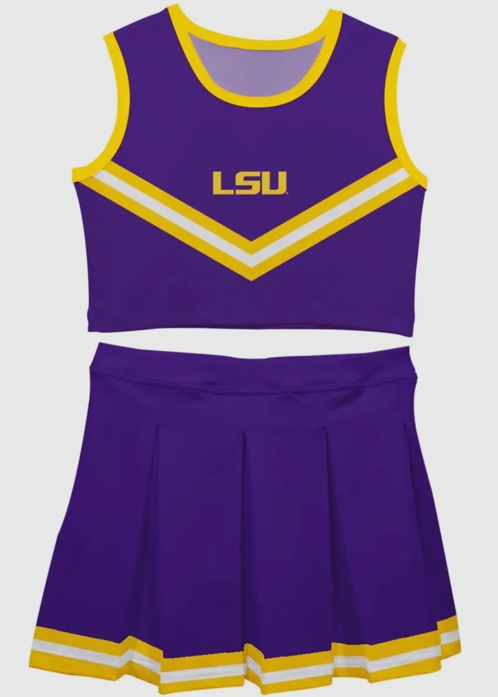 Bloom and Company Girls LSU Game Day Cheerleader Set